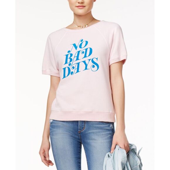 Ban.do Cotton No Bad Days Graphic Sweatshirt - Picture 1 of 1